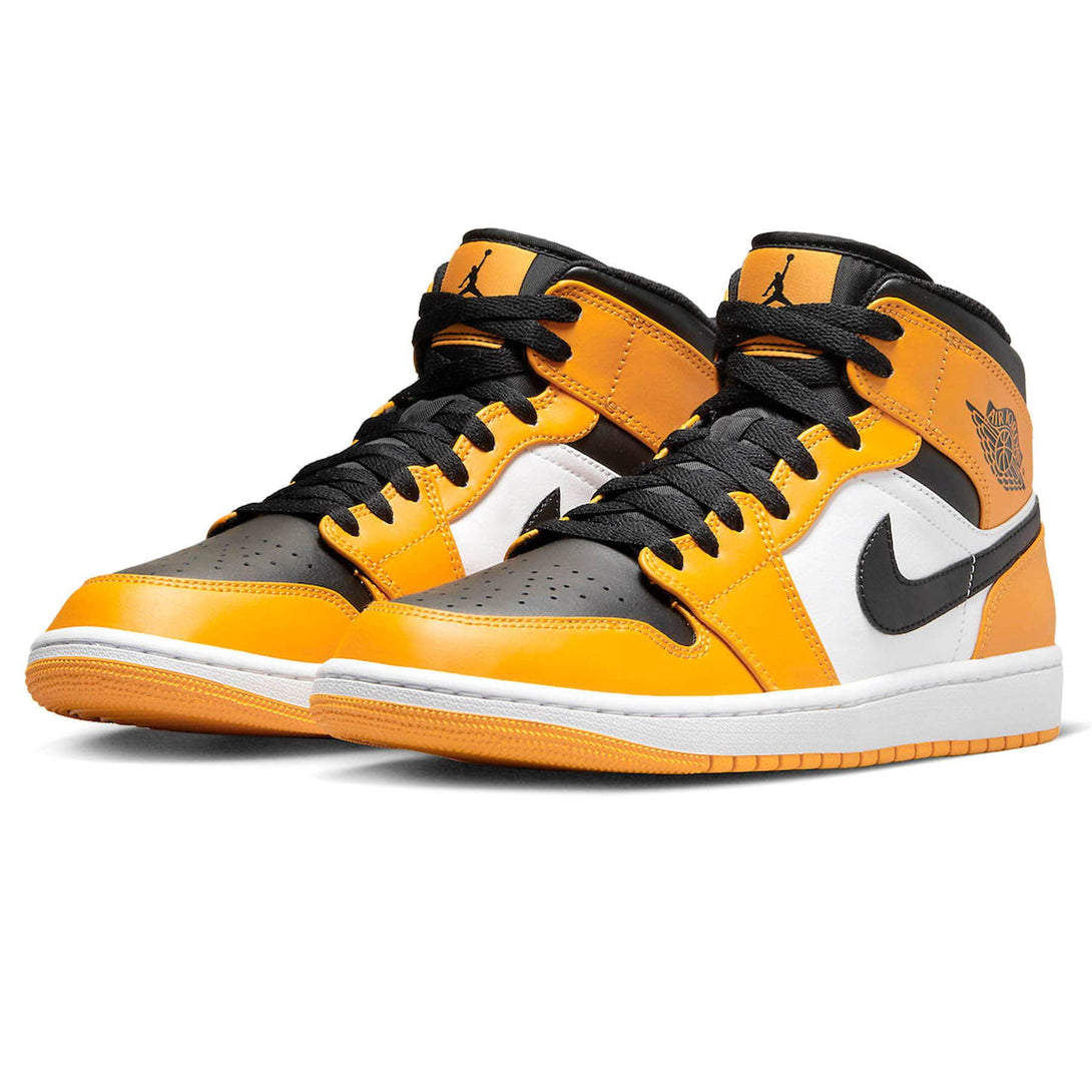 Air Jordan 1 Mid 'Reverse Yellow Toe'- Streetwear Fashion - evapacs.com