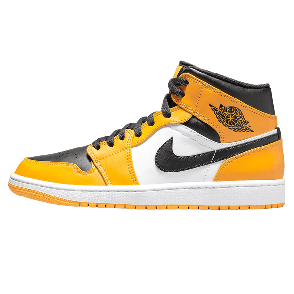 Air Jordan 1 Mid 'Reverse Yellow Toe'- Streetwear Fashion - evapacs.com