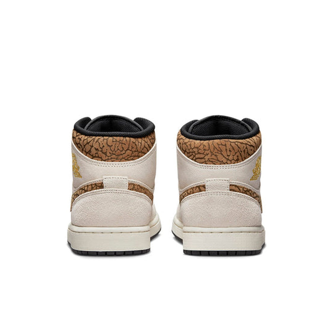 Air Jordan 1 Mid SE 'Brown Elephant'- Streetwear Fashion - evapacs.com