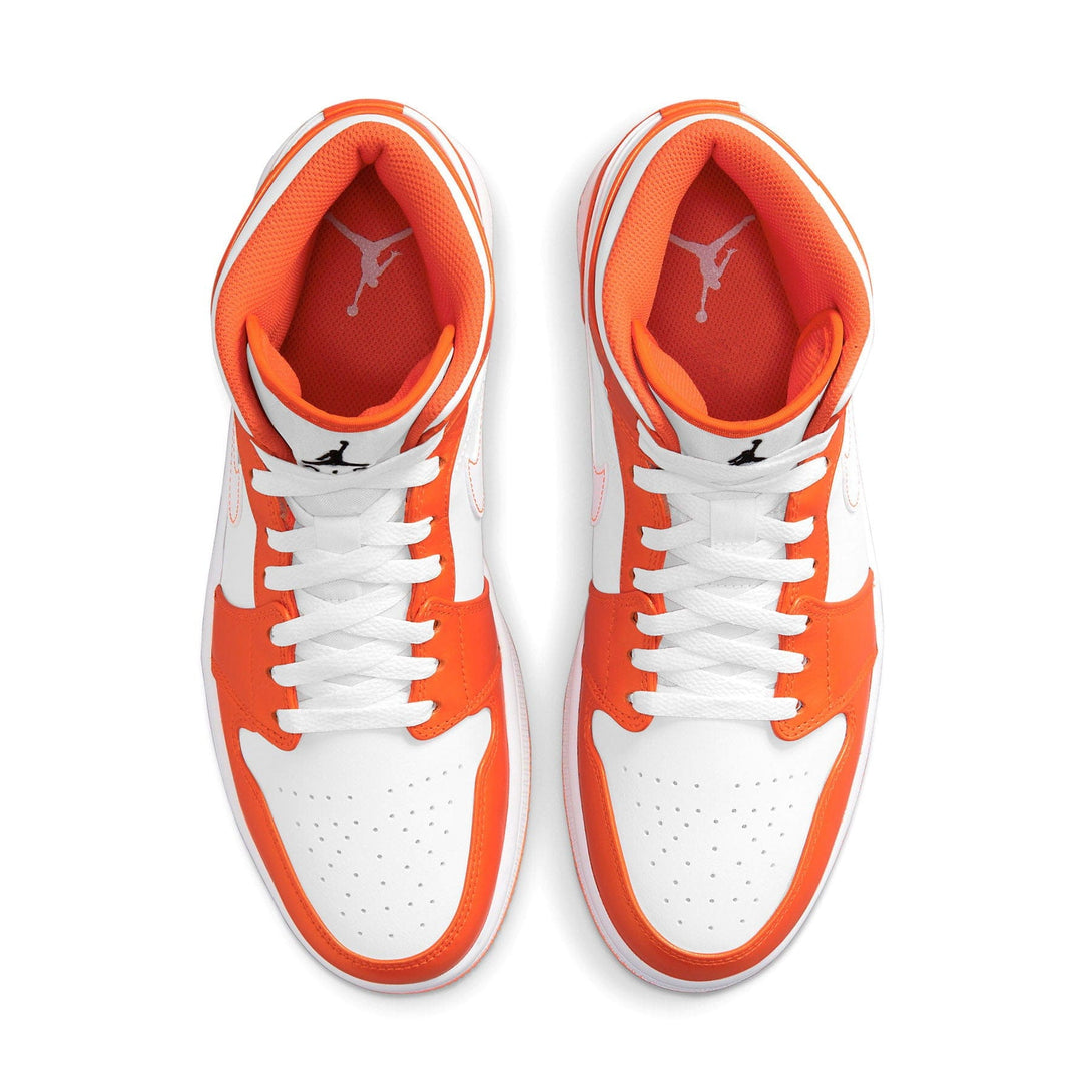 Air Jordan 1 Mid SE 'Electro Orange'- Streetwear Fashion - evapacs.com