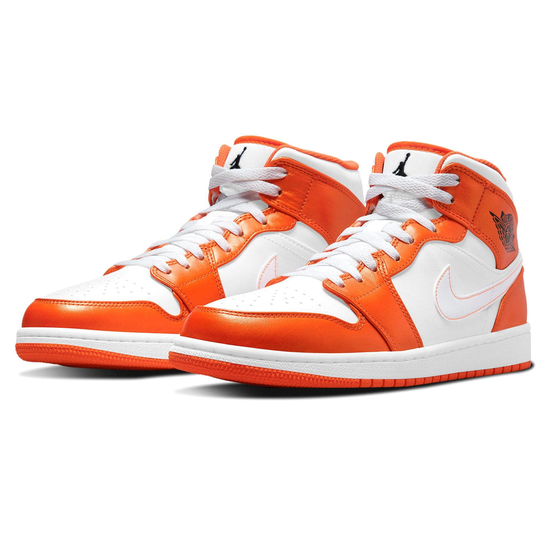 Air Jordan 1 Mid SE 'Electro Orange'- Streetwear Fashion - evapacs.com