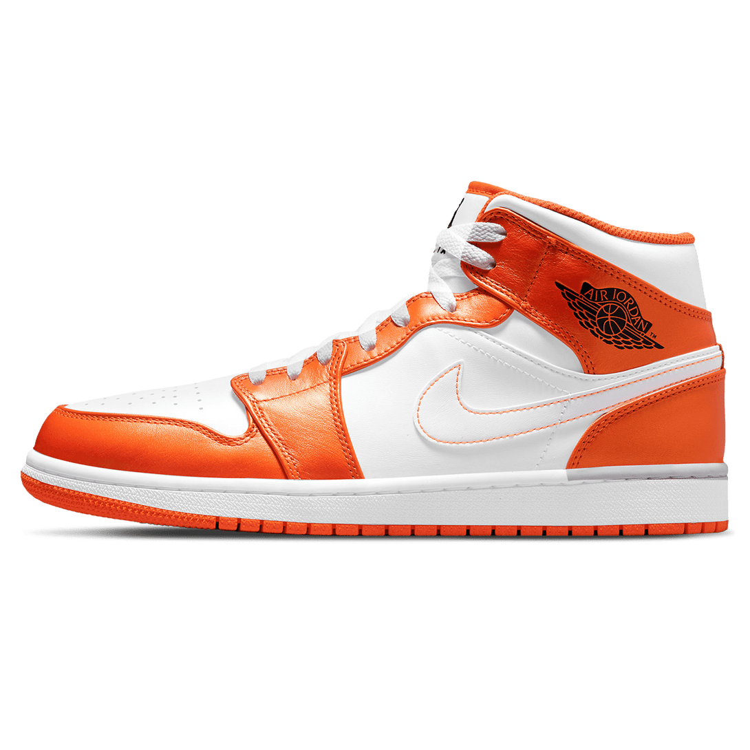 Air Jordan 1 Mid SE 'Electro Orange'- Streetwear Fashion - evapacs.com