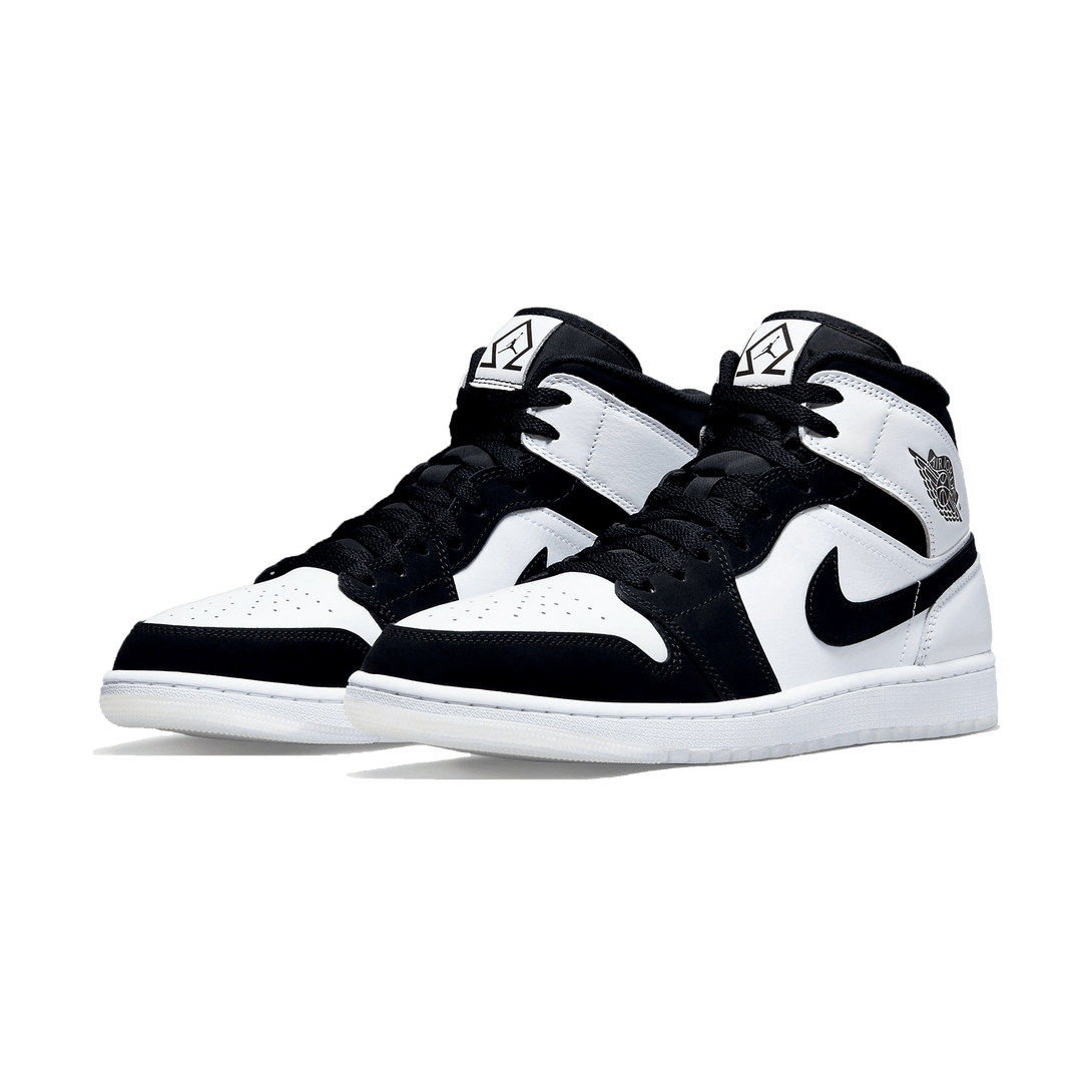 Air Jordan 1 Mid SE GS 'Diamond'- Streetwear Fashion - evapacs.com