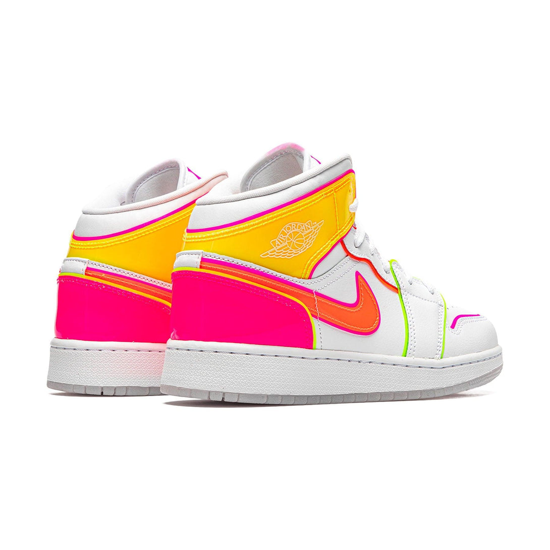 Air Jordan 1 Mid SE GS 'Edge Glow'- Streetwear Fashion - evapacs.com