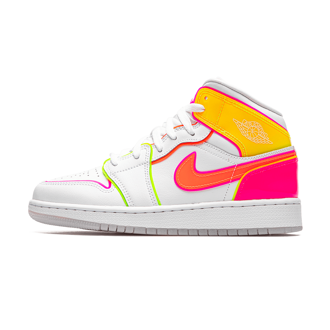 Air Jordan 1 Mid SE GS 'Edge Glow'- Streetwear Fashion - evapacs.com