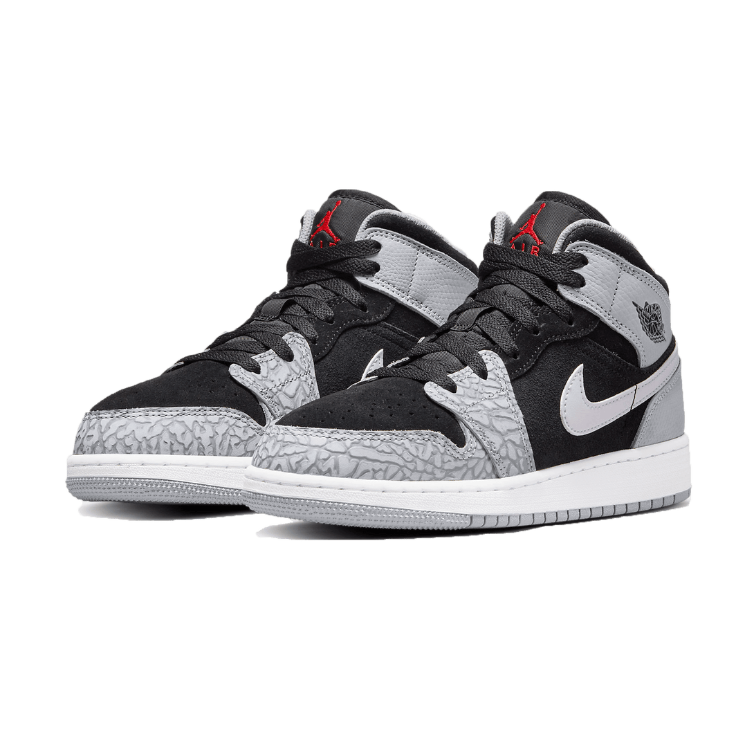 Air Jordan 1 Mid SE GS 'Elephant Toe'- Streetwear Fashion - evapacs.com