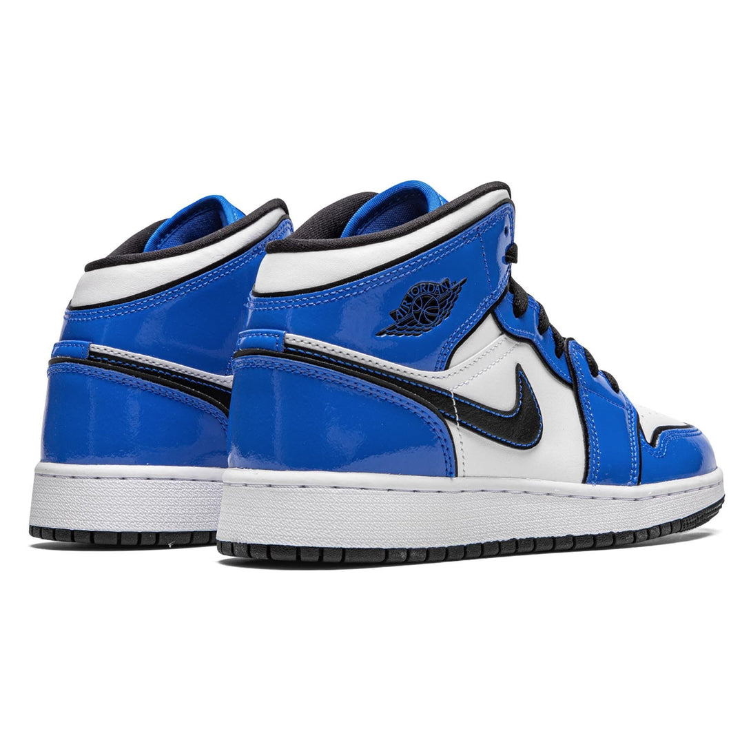 Air Jordan 1 Mid SE GS 'Signal Blue'- Streetwear Fashion - evapacs.com