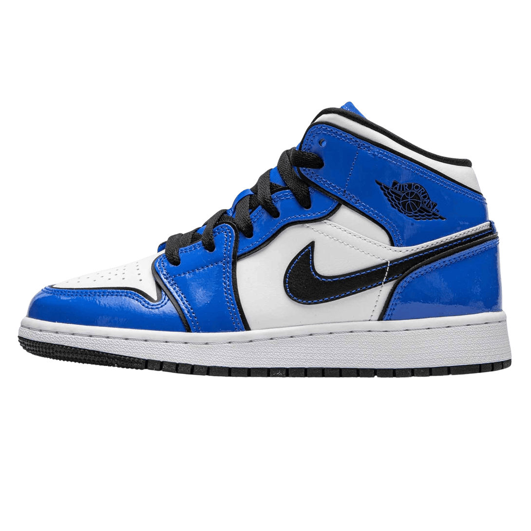 Air Jordan 1 Mid SE GS 'Signal Blue'- Streetwear Fashion - evapacs.com