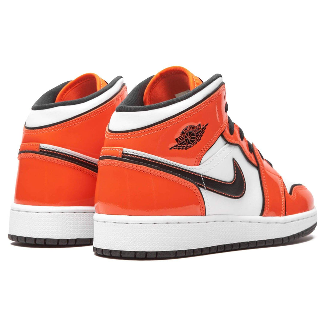 Air Jordan 1 Mid SE GS 'Turf Orange'- Streetwear Fashion - evapacs.com