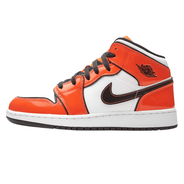 Air Jordan 1 Mid SE GS 'Turf Orange'- Streetwear Fashion - evapacs.com