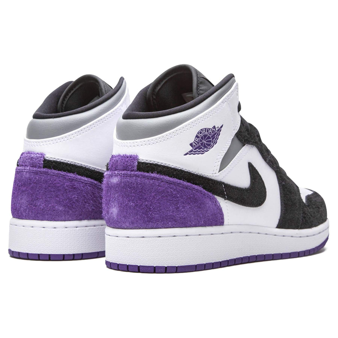 Air Jordan 1 Mid SE GS 'Varsity Purple'- Streetwear Fashion - evapacs.com