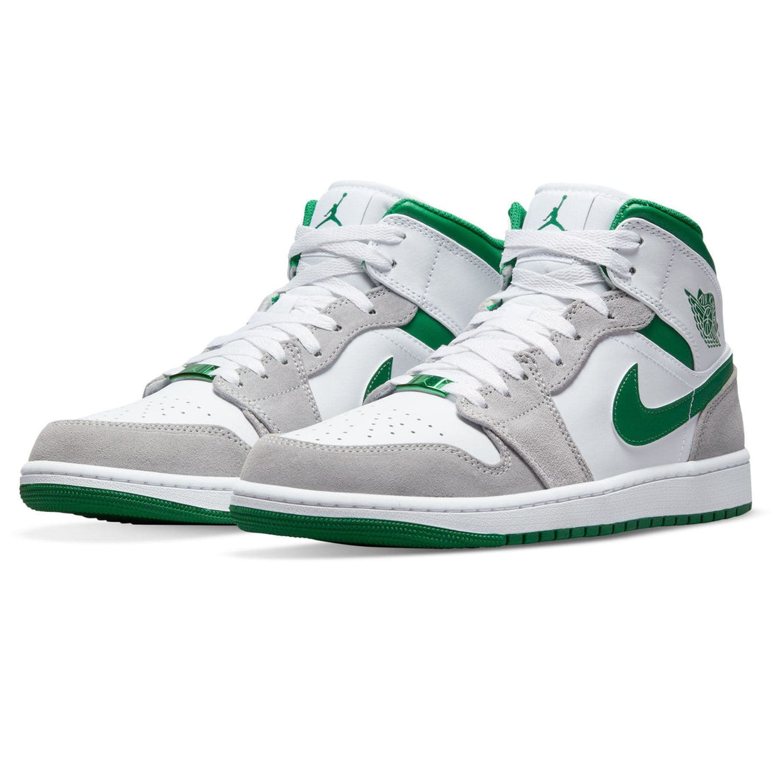 Air Jordan 1 Mid SE 'Grey Pine Green'- Streetwear Fashion - evapacs.com