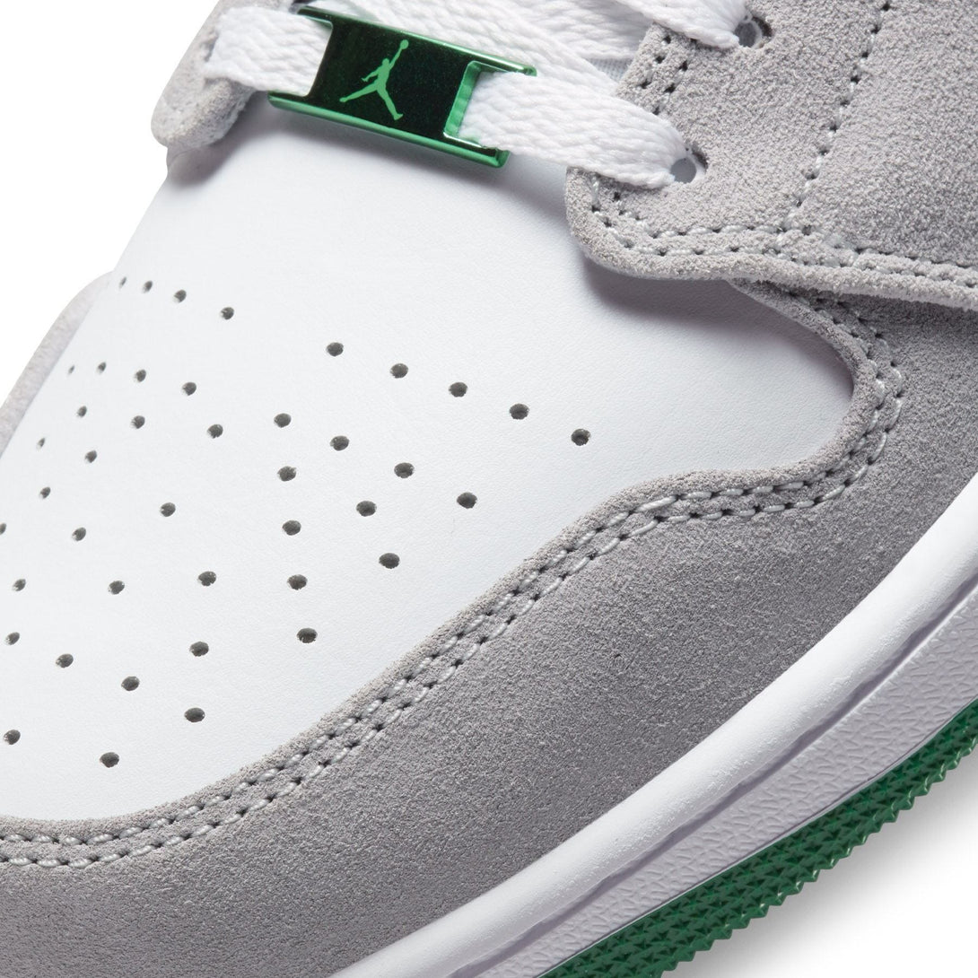 Air Jordan 1 Mid SE 'Grey Pine Green'- Streetwear Fashion - evapacs.com