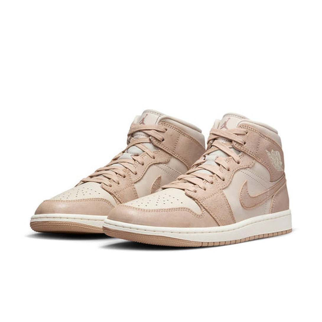 Air Jordan 1 Mid SE 'Legend Light Brown' Wmns- Streetwear Fashion - evapacs.com