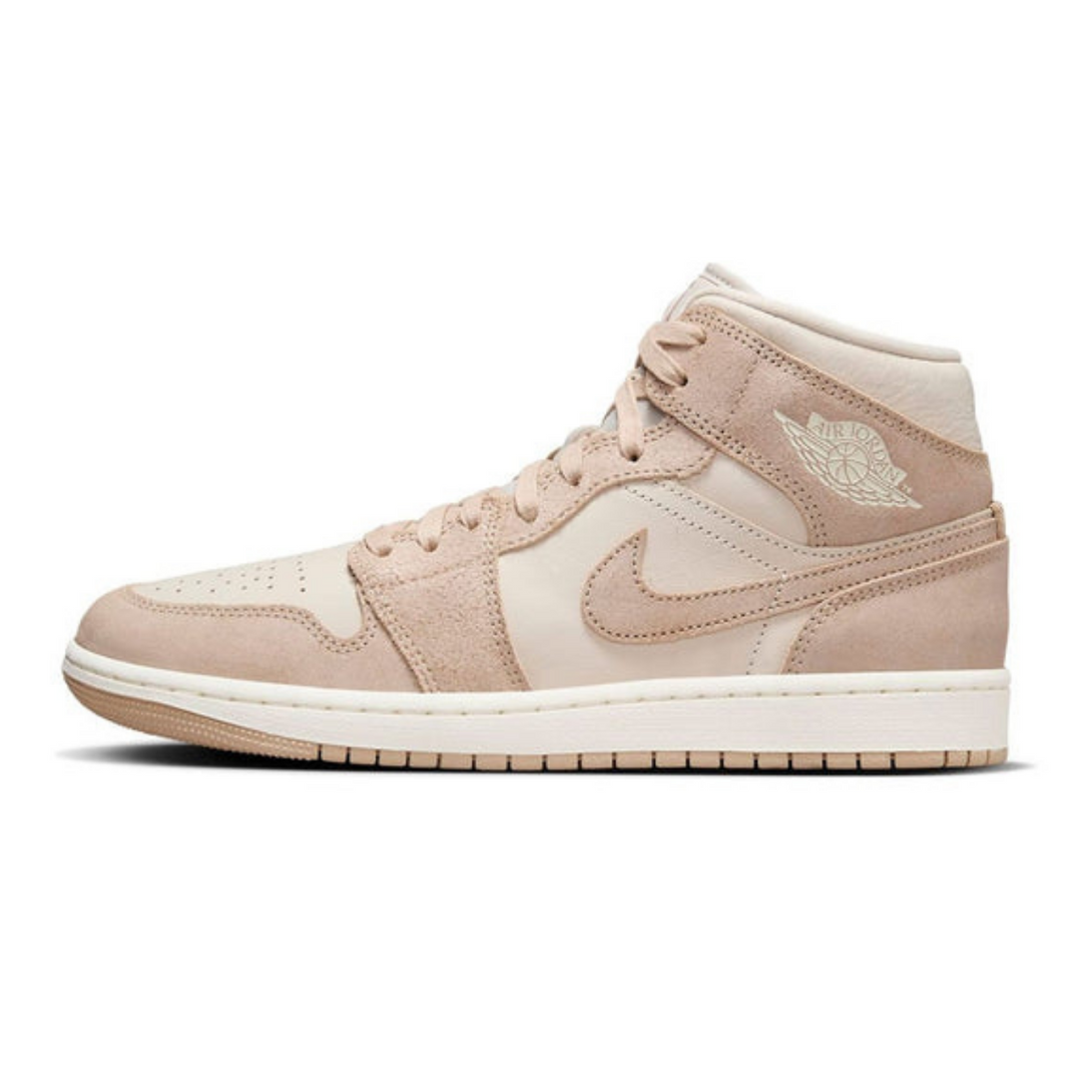 Air Jordan 1 Mid SE 'Legend Light Brown' Wmns- Streetwear Fashion - evapacs.com