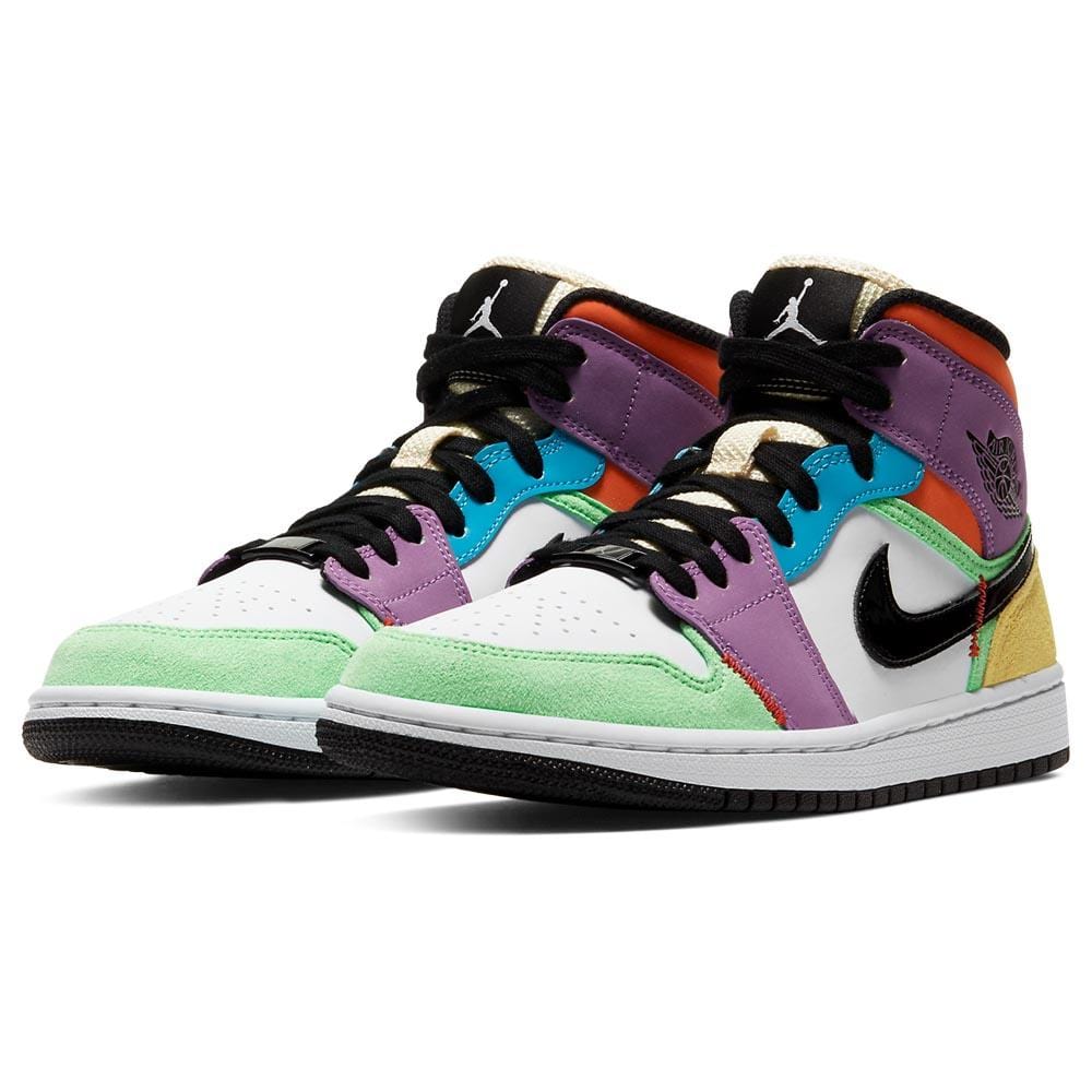 Air Jordan 1 Mid SE Multi-Colour (W)- Streetwear Fashion - evapacs.com