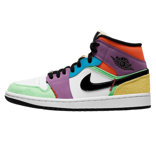 Air Jordan 1 Mid SE Multi-Colour (W)- Streetwear Fashion - evapacs.com