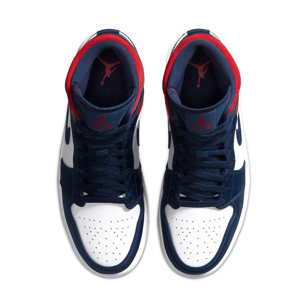 Air Jordan 1 Mid SE “Olympic USA”- Streetwear Fashion - evapacs.com