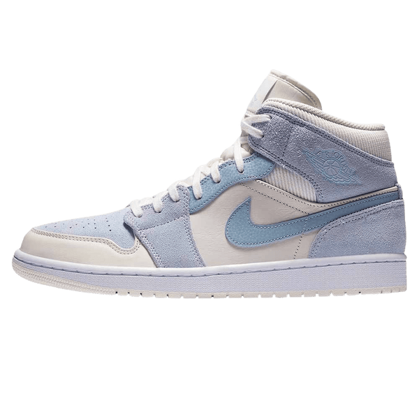 Air Jordan 1 Mid SE 'Sail Light Blue'- Streetwear Fashion - evapacs.com