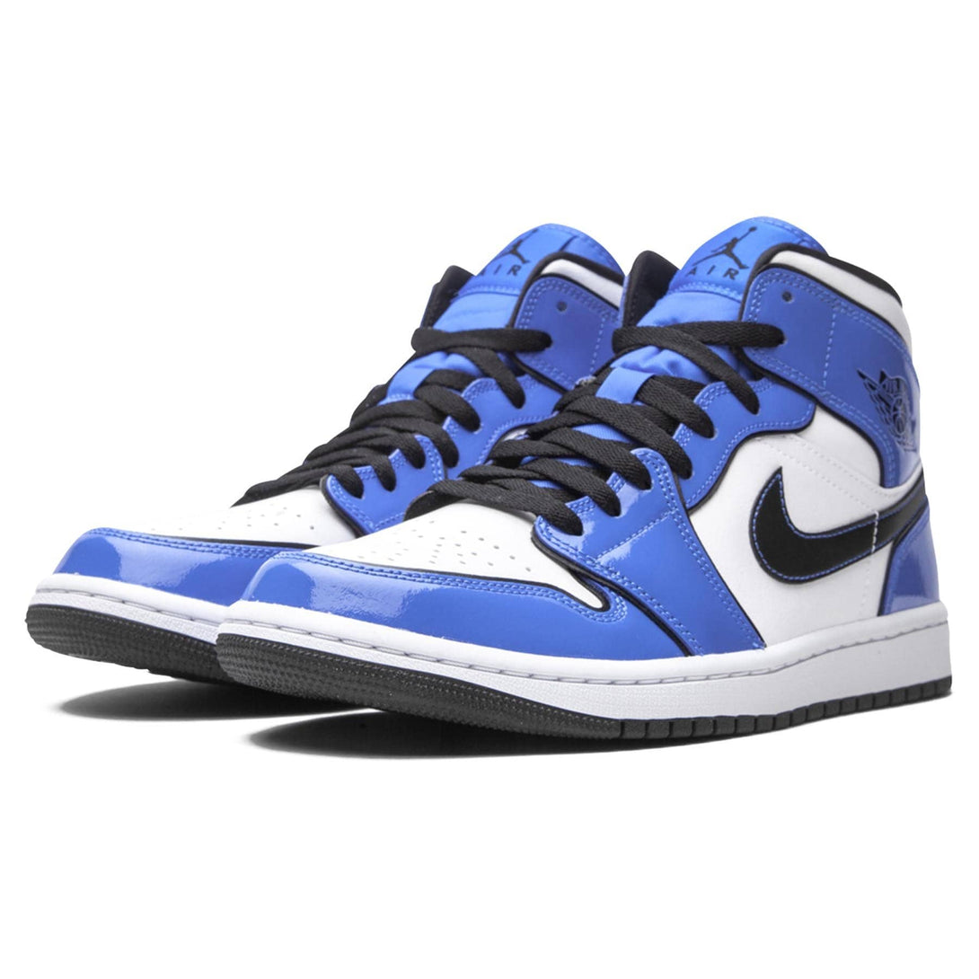 Air Jordan 1 Mid SE 'Signal Blue'- Streetwear Fashion - evapacs.com