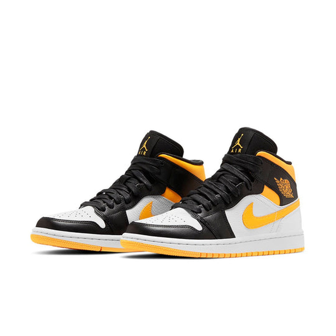 Air Jordan 1 Mid SE 'White Laser Orange' Wmns- Streetwear Fashion - evapacs.com