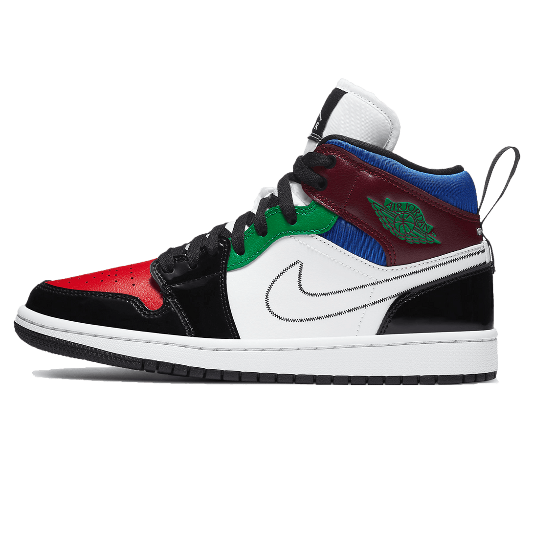 Air Jordan 1 Mid SE Wmns 'Multi-Color'- Streetwear Fashion - evapacs.com