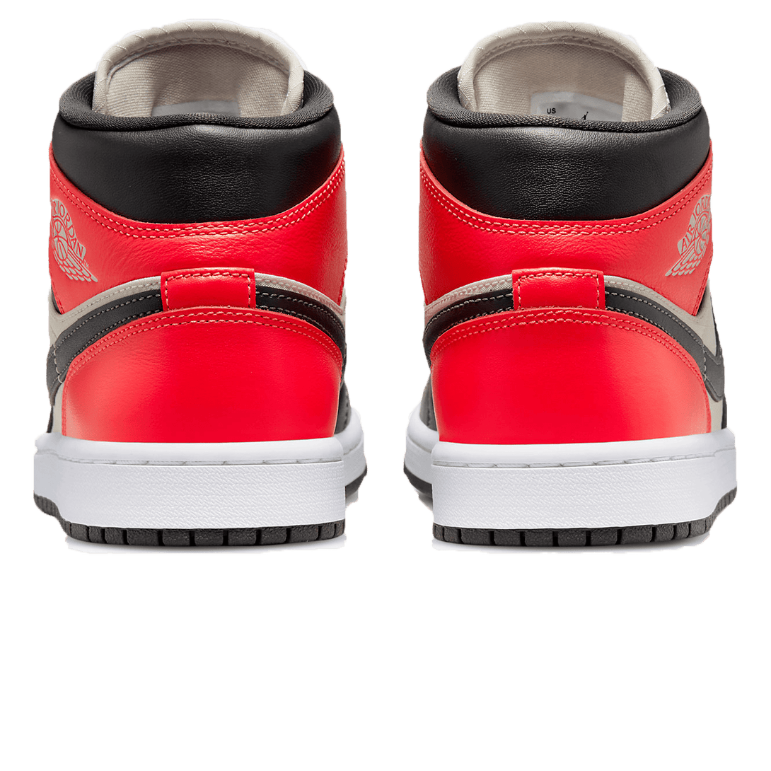 Air Jordan 1 Mid SE Wmns 'Newsprint'- Streetwear Fashion - evapacs.com