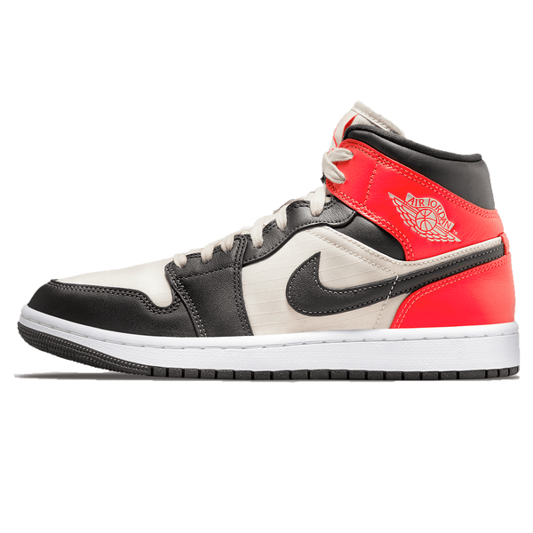 Air Jordan 1 Mid SE Wmns 'Newsprint'- Streetwear Fashion - evapacs.com