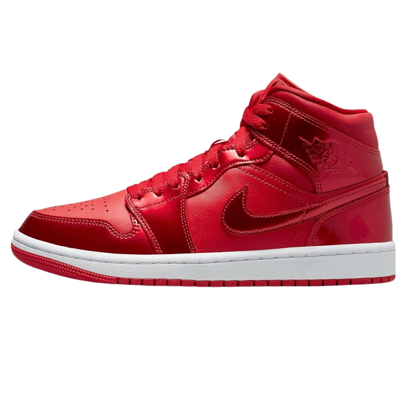 Air Jordan 1 Mid SE Wmns 'Red Pomegranate'- Streetwear Fashion - evapacs.com