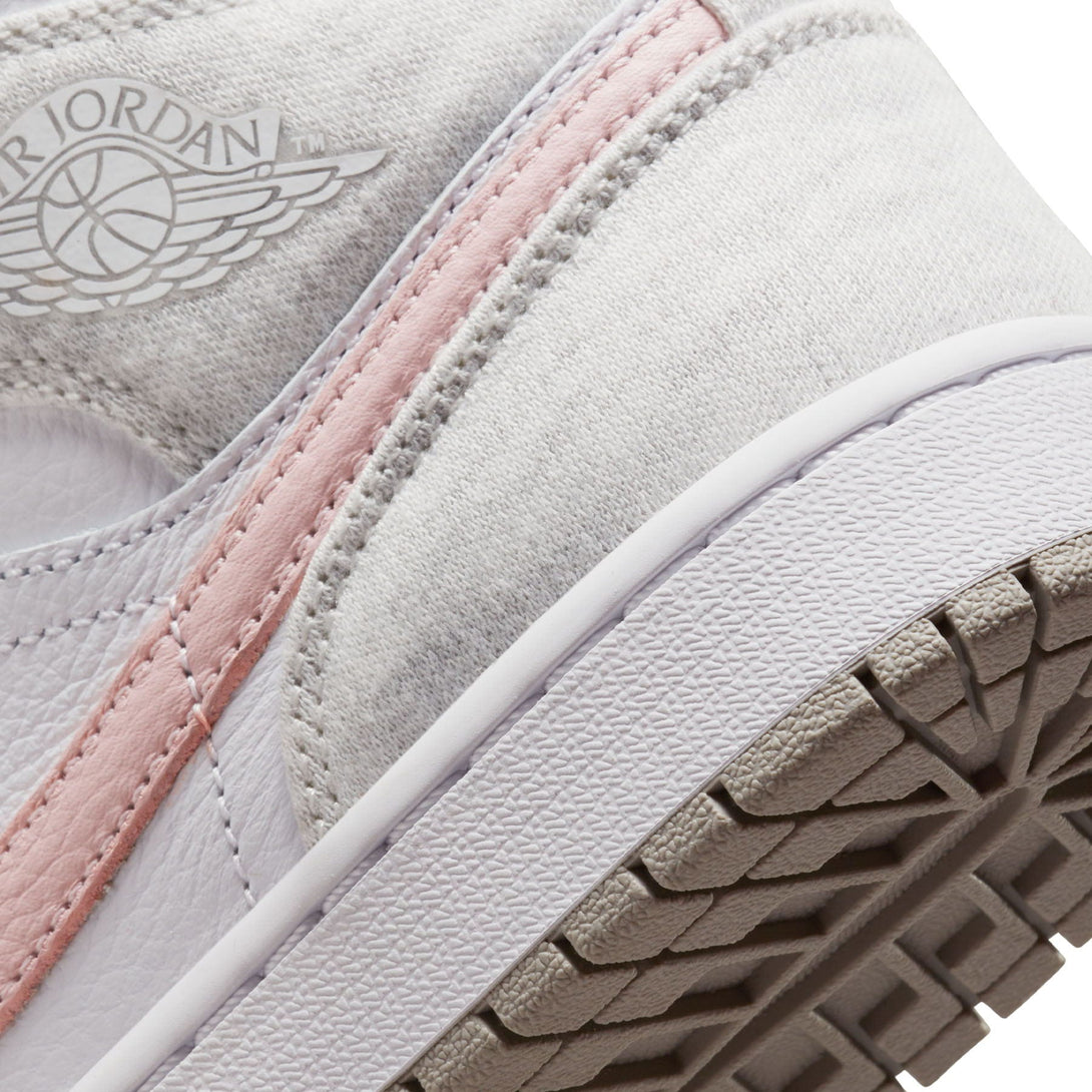 Air Jordan 1 Mid SE Wmns 'White Light Iron Ore'- Streetwear Fashion - evapacs.com