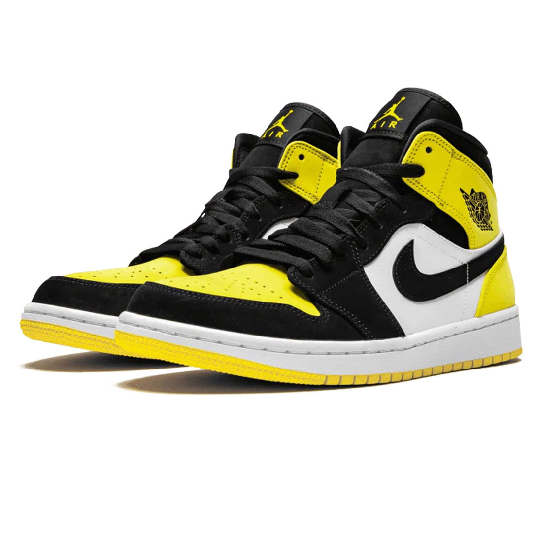 Air Jordan 1 Mid SE 'Yellow Toe'- Streetwear Fashion - evapacs.com