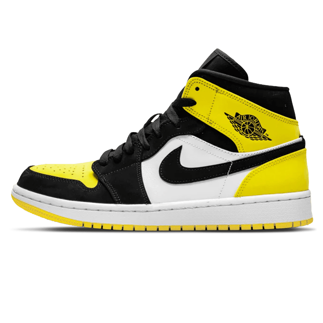 Air Jordan 1 Mid SE 'Yellow Toe'- Streetwear Fashion - evapacs.com