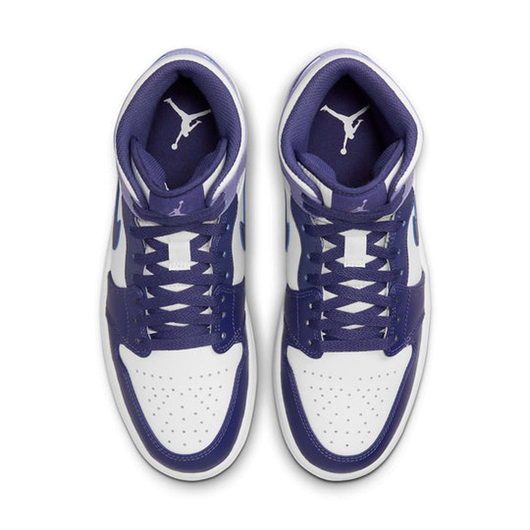 Air Jordan 1 Mid 'Sky J Purple'- Streetwear Fashion - evapacs.com