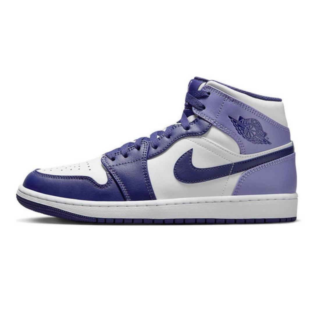 Air Jordan 1 Mid 'Sky J Purple'- Streetwear Fashion - evapacs.com