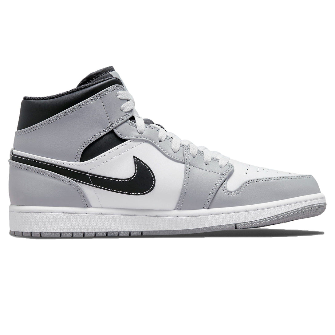 Air Jordan 1 Mid Smoke Grey Anthracite- Streetwear Fashion - evapacs.com