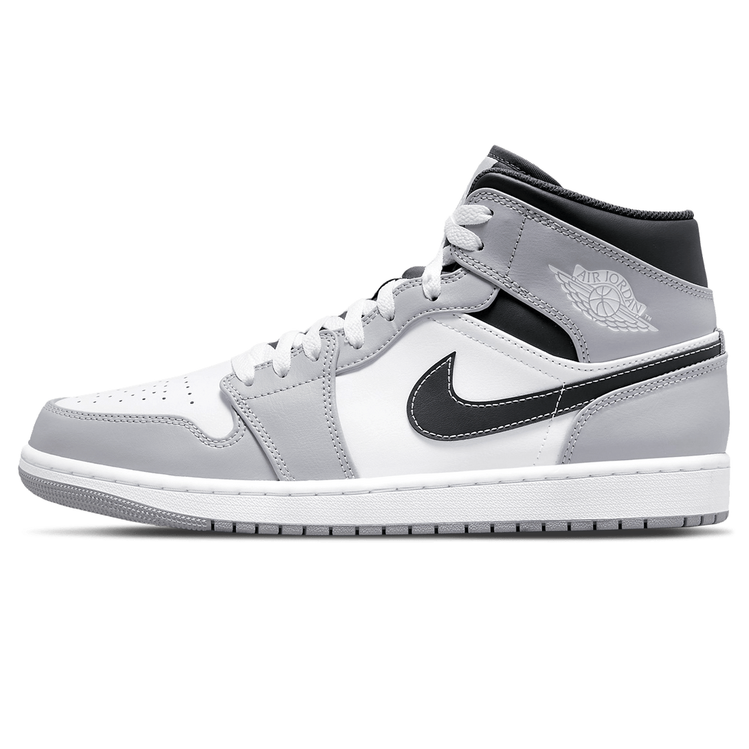 Air Jordan 1 Mid Smoke Grey Anthracite- Streetwear Fashion - evapacs.com