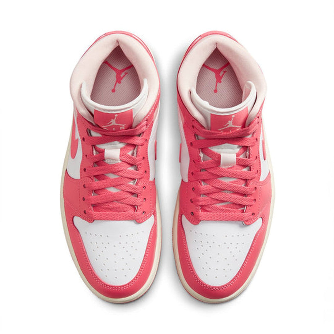 Air Jordan 1 Mid 'Strawberries and Cream'- Streetwear Fashion - evapacs.com