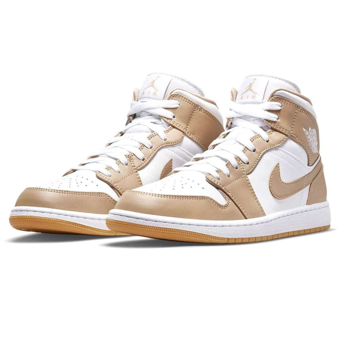 Air Jordan 1 Mid 'Tan Gum'- Streetwear Fashion - evapacs.com