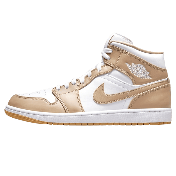 Air Jordan 1 Mid 'Tan Gum'- Streetwear Fashion - evapacs.com