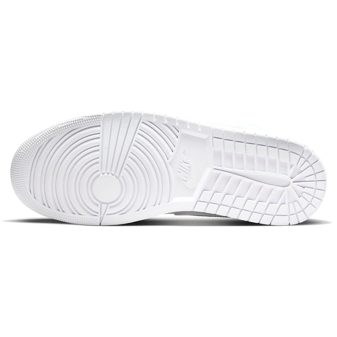 Air Jordan 1 Mid 'Triple White' 2022- Streetwear Fashion - evapacs.com