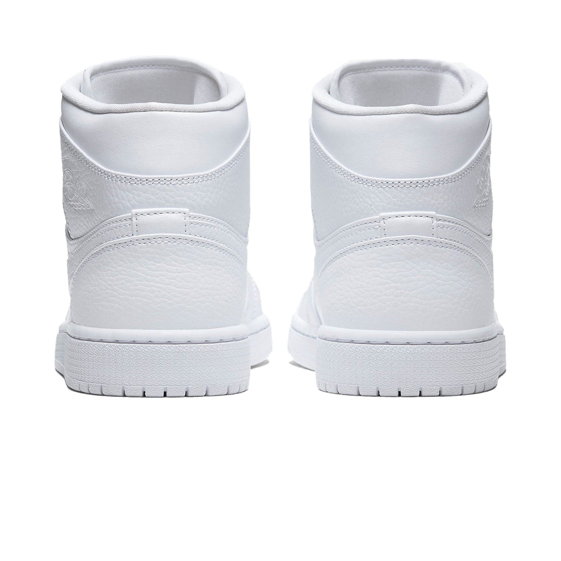 Air Jordan 1 Mid 'Triple White'- Streetwear Fashion - evapacs.com