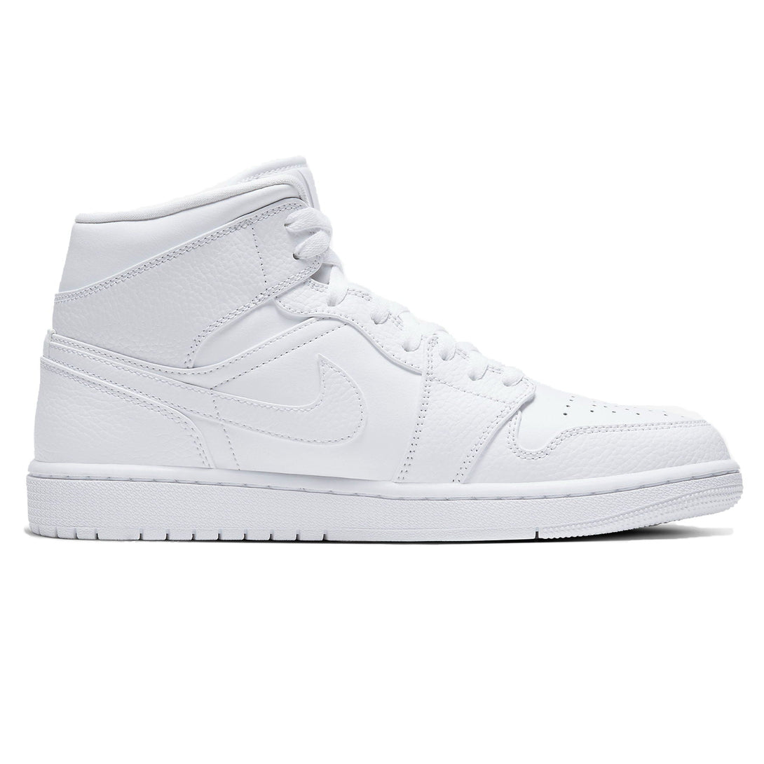 Air Jordan 1 Mid 'Triple White'- Streetwear Fashion - evapacs.com