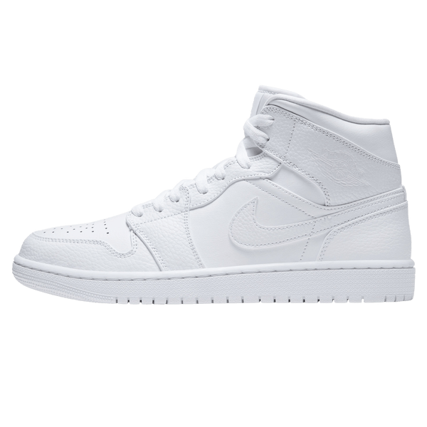 Air Jordan 1 Mid 'Triple White'- Streetwear Fashion - evapacs.com