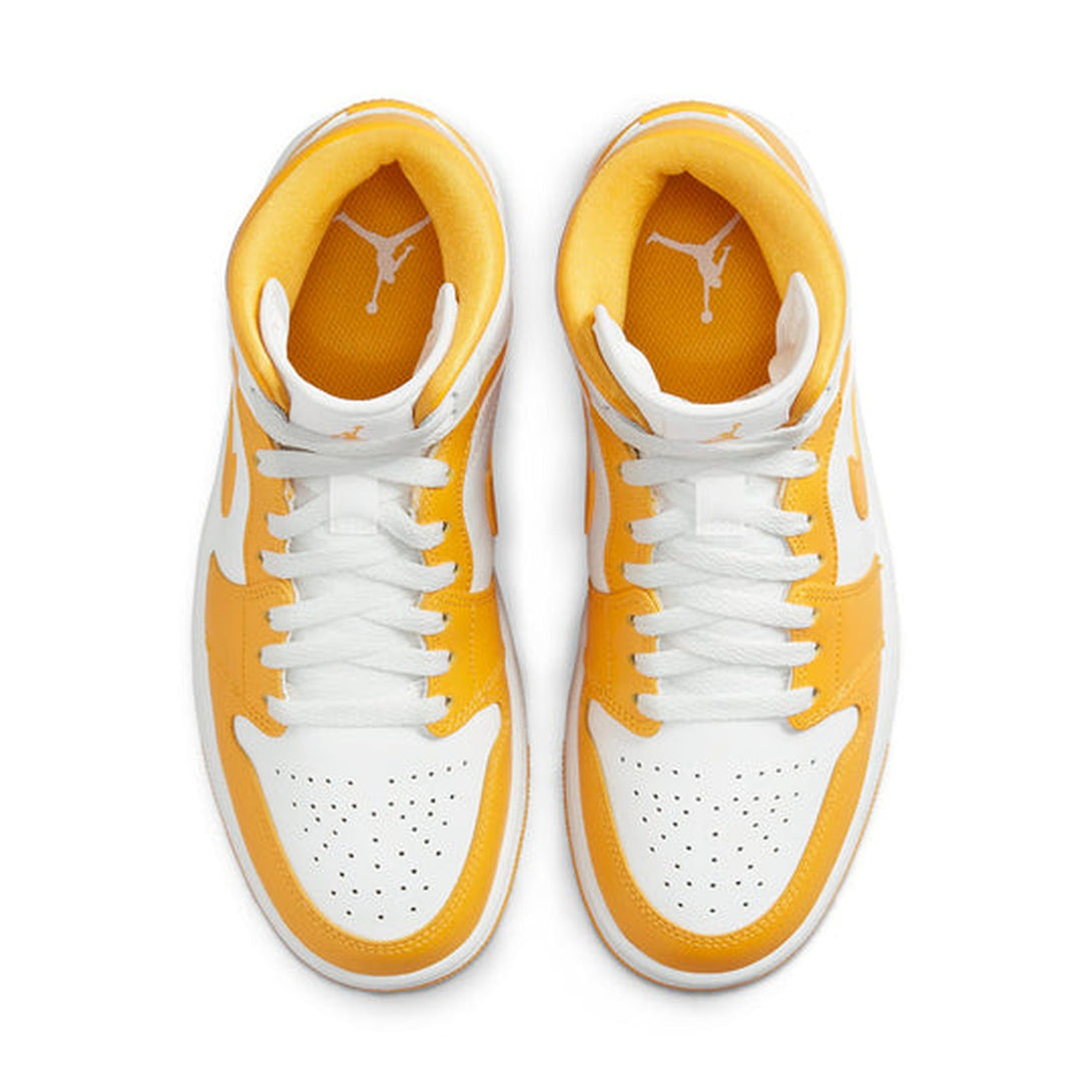 Air Jordan 1 Mid 'University Gold' Wmns- Streetwear Fashion - evapacs.com