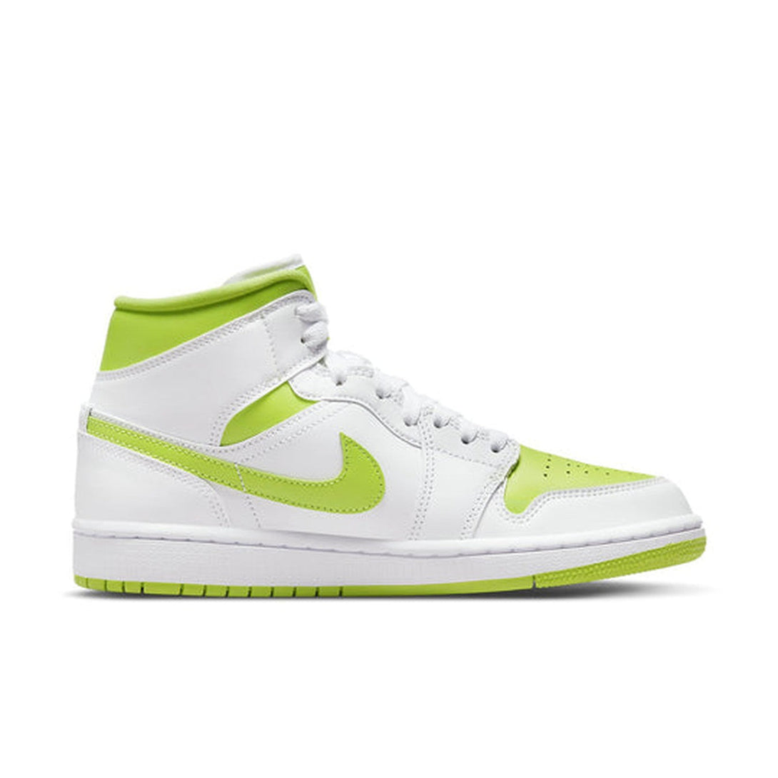 Air Jordan 1 Mid 'White Lime' Wmns- Streetwear Fashion - evapacs.com