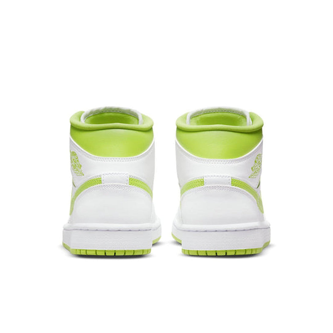 Air Jordan 1 Mid 'White Lime' Wmns- Streetwear Fashion - evapacs.com