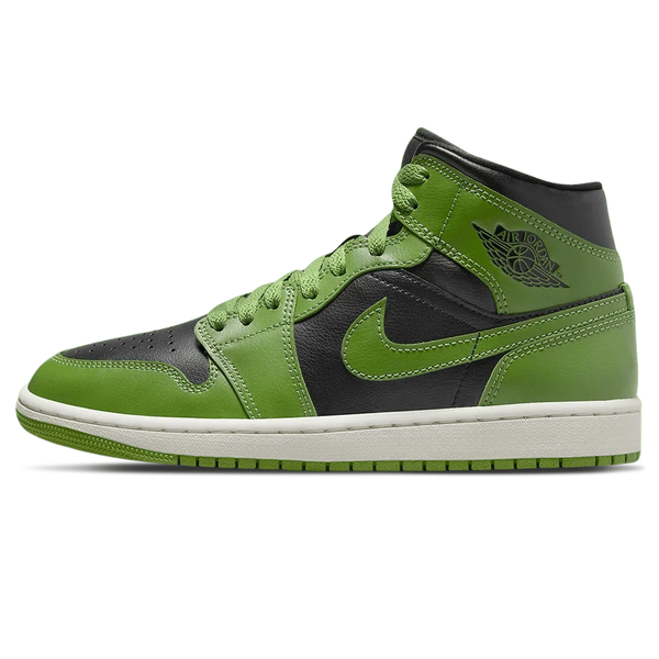 Air Jordan 1 Mid Wmns 'Altitude Green'- Streetwear Fashion - evapacs.com