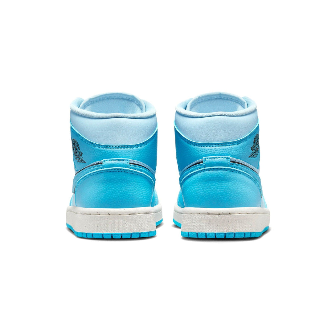 Air Jordan 1 Mid Wmns 'Ice Blue'- Streetwear Fashion - evapacs.com