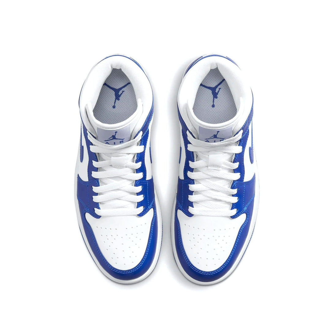 Air Jordan 1 Mid Wmns 'Kentucky Blue'- Streetwear Fashion - evapacs.com