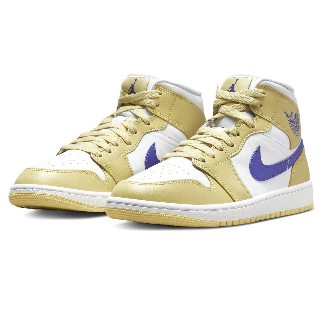 Air Jordan 1 Mid Wmns 'Lemon Wash'- Streetwear Fashion - evapacs.com